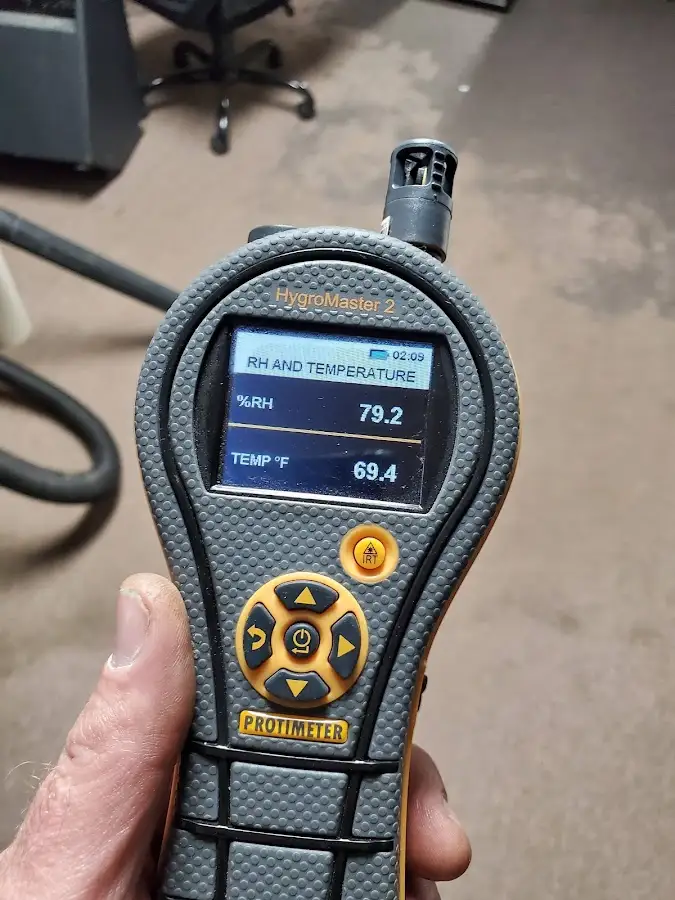 Moisture meter humidity assessment for Fire & Smoke Damage Restoration in McKeesport