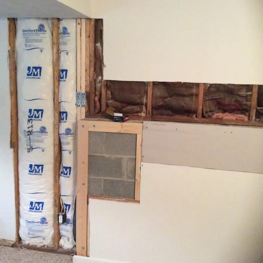 Wall insulation replacement during Odor Removal & Deodorization in McKeesport